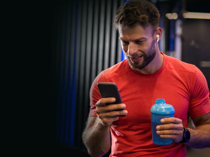TANITA App Universe app screens showing progress tracking and goal setting